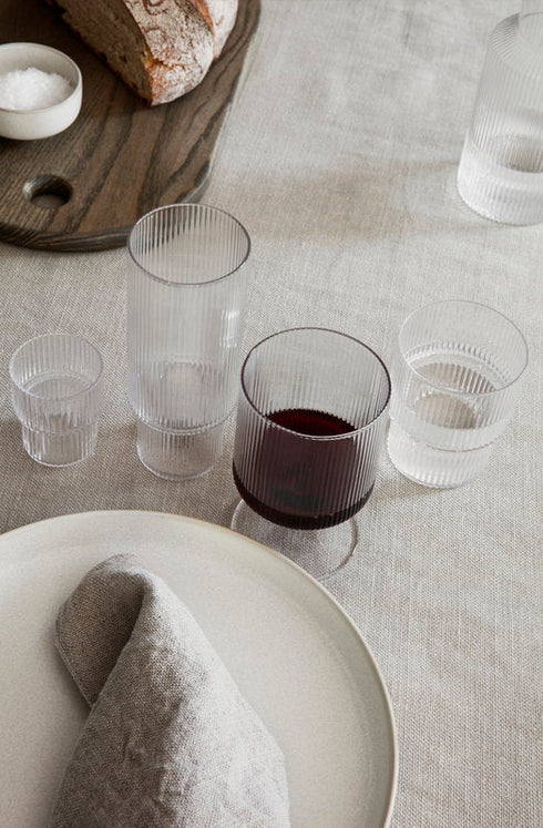 Ripple Champagne Saucer / 2 Pcs